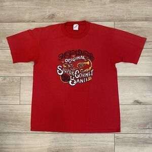 Vintage Mr. Jack Daniels Silver Cornet Band T-Shirt Made In USA Single Stitch XL